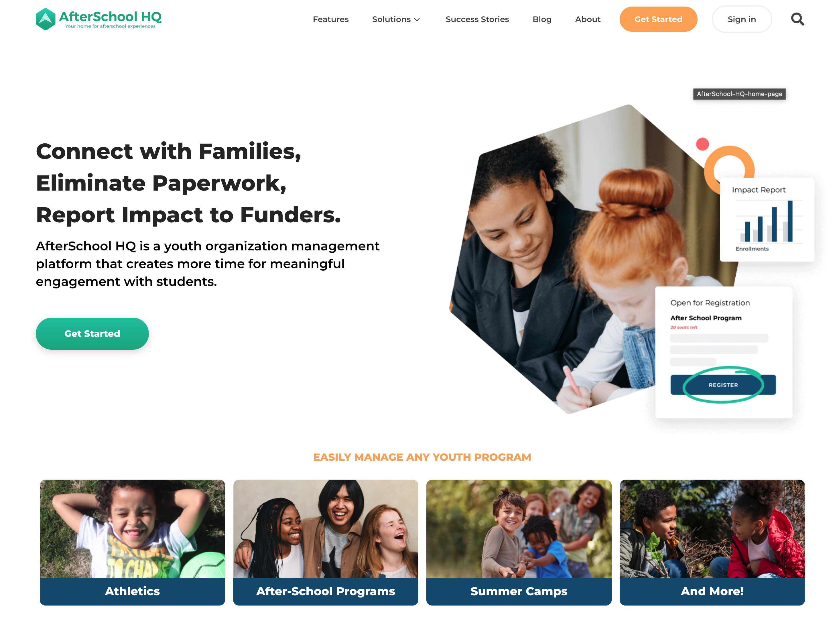 AfterSchool HQ platform